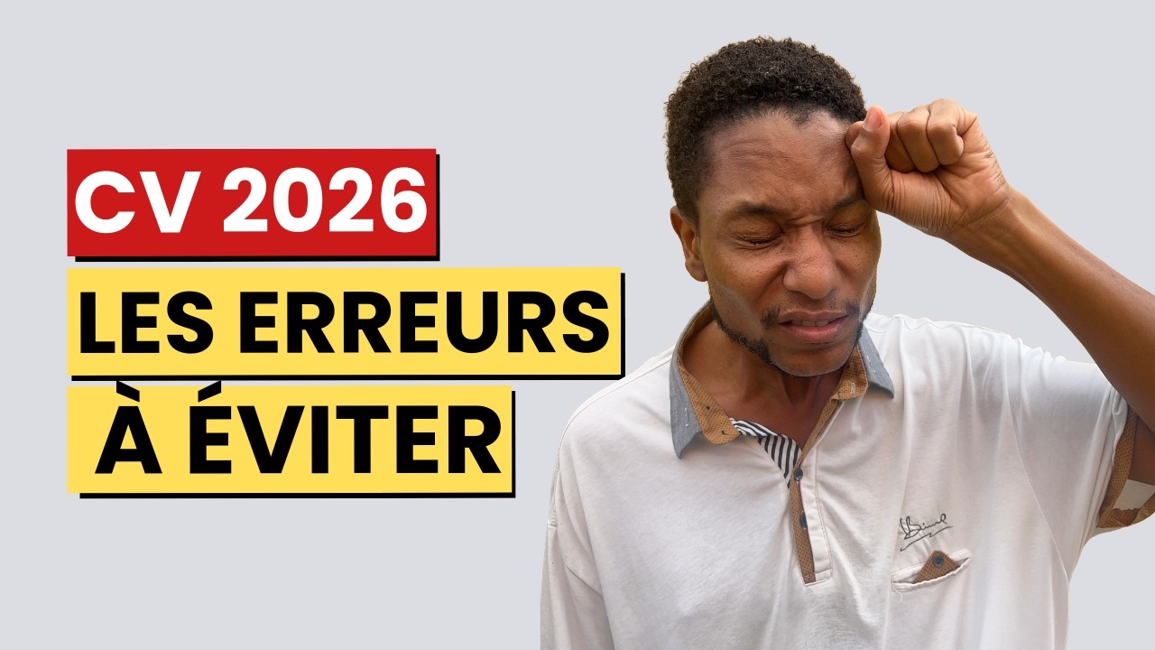 10 erreurs à éviter sur votre CV en 2026